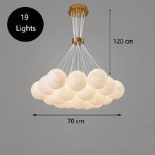 Load image into Gallery viewer, INSPIRA LIFESTYLES - Lighting Pendant Chandelier Ball, Modern Pendant Chandelier, Elegant Ball Light Fixture, Contemporary Pendant Light, Stylish Chandelier Ball, Spherical Pendant Lighting, Sophisticated Chandelier Design, Luxury Pendant Light, Dining Room Chandelier, Living Room Pendant Lamp, Artistic Ball Chandelier, Ambient Lighting Fixture, Designer Pendant Chandelier, Elegant Home Illumination, Modern Sphere Light
