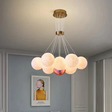 Load image into Gallery viewer, INSPIRA LIFESTYLES - Lighting Pendant Chandelier Ball, Modern Pendant Chandelier, Elegant Ball Light Fixture, Contemporary Pendant Light, Stylish Chandelier Ball, Spherical Pendant Lighting, Sophisticated Chandelier Design, Luxury Pendant Light, Dining Room Chandelier, Living Room Pendant Lamp, Artistic Ball Chandelier, Ambient Lighting Fixture, Designer Pendant Chandelier, Elegant Home Illumination, Modern Sphere Light