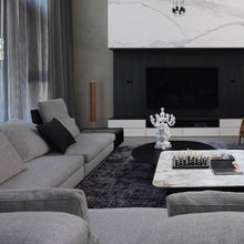 Load image into Gallery viewer, INSPIRA LIFESTYLES | Starmap Hand Tufted Rug, WOVEN RUG, WOOL AREA RUG, TUFTED RUG, STATEMENT RUG, RUGS, RUG, RECTANGLE AREA RUG, PREMIUM WOOL RUG, POST MODERN RUG, MONOCHROME RUG, MODERN RUG, MINIMAL RUG, MADE TO ORDER, LIVING ROOM RUG, LARGE RUG, Handmade Rug, HANDMADE, HAND WOVEN RUG, HAND TUFTED RUG, GEOMETRIC RUG, DINING ROOM RUG, BEDROOM RUG, AREA RUG, ACCENT RUG, MODERN AREA RUG, CONTEMPORARY RUG, NAVY BLUE RUG, DARK BLUE RUG, TENCEL RUG, TENCEL AREA RUG
