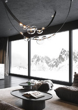 Load image into Gallery viewer, Strapped Glass Chandelier