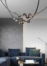 Load image into Gallery viewer, Strapped Glass Chandelier