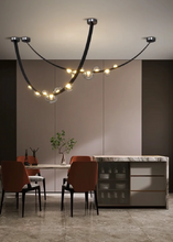 Load image into Gallery viewer, Strapped Glass Chandelier