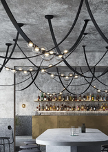 Load image into Gallery viewer, Strapped Glass Chandelier