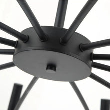 Load image into Gallery viewer, INSPIRA LIFESTYLES - Stratos Radial Modern Chandelier, UNIQUE LIGHT, Sleek Chandelier, SCULPTURAL LIGHT, Nordic Chandelier, MODERN PENDANT LIGHT, Home Lighting, Dining Room Lighting, MODERN CHANDELIER, MINIMALIST LIGHT, MINIMALIST CHANDELIER, METAL CHANDELIER, Luxury Home Chandelier, LIVING ROOM LIGHT, LED CHANDELIER, HOTEL LIGHT,Dining Table Light, Contemporary LED Light, BLACK CHANDELIER, BEDROOM LIGHT, ACCENT LIGHTStatement Light, Art light, Restaurant Light