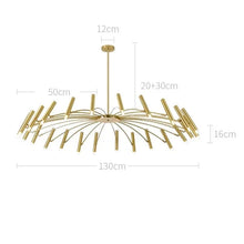 Load image into Gallery viewer, INSPIRA LIFESTYLES - Stratos Radial Modern Chandelier, UNIQUE LIGHT, Sleek Chandelier, SCULPTURAL LIGHT, Nordic Chandelier, MODERN PENDANT LIGHT, Home Lighting, Dining Room Lighting, MODERN CHANDELIER, MINIMALIST LIGHT, MINIMALIST CHANDELIER, METAL CHANDELIER, Luxury Home Chandelier, LIVING ROOM LIGHT, LED CHANDELIER, HOTEL LIGHT,Dining Table Light, Contemporary LED Light, BLACK CHANDELIER, BEDROOM LIGHT, ACCENT LIGHTStatement Light, Art light, Restaurant Light