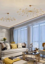 Load image into Gallery viewer, INSPIRA LIFESTYLES - Stratos Radial Modern Chandelier, UNIQUE LIGHT, Sleek Chandelier, SCULPTURAL LIGHT, Nordic Chandelier, MODERN PENDANT LIGHT, Home Lighting, Dining Room Lighting, MODERN CHANDELIER, MINIMALIST LIGHT, MINIMALIST CHANDELIER, METAL CHANDELIER, Luxury Home Chandelier, LIVING ROOM LIGHT, LED CHANDELIER, HOTEL LIGHT,Dining Table Light, Contemporary LED Light, BLACK CHANDELIER, BEDROOM LIGHT, ACCENT LIGHTStatement Light, Art light, Restaurant Light