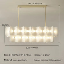 Load image into Gallery viewer, INSPIRA LIFESTYLES - Sydney Modern Chandelier, PENDANT LIGHT,HANGING LIGHT, LED LIGHT, Trend Chandelier, Modern LED Chandelier, Living Room Lighting, Bedroom Pendant Light, Loft Chandelier, Dining Room Decor, Artistic LED Light, Fingerprint Design Lamp, Contemporary Pendant Light, Modern Art Lighting, Unique Chandelier Design, Minimalist LED Pendant, Elegant Home Lighting, Stylish Wabi Sabi Light, Modern Decor Lighting, LED Art Light Fixture, Trendy Chandelier, Artistic Living Room Light