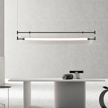 Load image into Gallery viewer, INSPIRA LIFESTYLES | Viso Linear Pendant, UNIQUE LIGHTS, STREAMLINE LIGHT, SIMPLE DESIGN LIGHT, RESTAURANT LIGHT, RECEPTION COUNTER LIGHT, PENDANT LIGHT, MODERN PENDANT LIGHT, MODERN LIGHT, MODERN CHANDELIER, MINIMALIST LIGHT, MINIMALIST CHANDELIER, MINIMAL LIGHT FIXTURE, MEETING ROOM LIGHT, LINEAR LIGHT, LED PENDANT, KITCHEN ISLAND LIGHT, DINING TABLE LIGHT, HANGING LIGHT, BOARDROOM LIGHT, MEETING ROOM LIGHT, LINEAR LED, OFFICE LIGHT