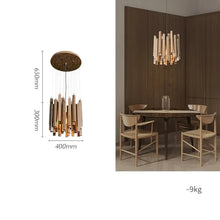 Load image into Gallery viewer, INSPIRA LIFESTYLES | Wood Block Chandelier - WOODEN LIGHT FIXTURE, WOODEN CHANDELIER, WOOD PENDANT LIGHT, WOOD LIGHT, WOOD CHANDELIER, MODERN PENDANT LIGHT, MODERN CHANDELIER, Luxury Pendant Light, LUXURY CHANDELIER, Living Room Chandelier, Kitchen Chandelier, Dining Room Chandelier, Designer Chandelier, Contemporary, BEDROOM LIGHT, LIVING ROOM LIGHT, ACCENT LIGHT, SCULPTURAL LIGHT, FEATURE LIGHT, MODERN LIGHT, RESTAURANT LIGHT, HOTEL LIGHT, UNIQUE LIGHT, Contemporary Lighting Fixture, STAIR LIGHT