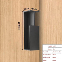 Load image into Gallery viewer, INSIPIRA LIFESTYLES | Yuka Sliding Door Handles - SLIDING DOOR PULL, SLIDING DOOR HARDWARE, SLIDING DOOR HANDLES, SLIDING DOOR HANDLE, RECESSED SLIDING DOOR PULL, RECESSED SLIDING DOOR HANDLE, RECESSED DOOR HARDWARE, POCKET DOOR PULL, POCKET DOOR HANDLE, MODERN DOOR HANDLES, MODERN DOOR HANDLE, LONG DOOR PULLS, FLUSH DOOR HARDWARE, EMBEDDED DOOR HARDWARE, DOOR PULLS, DOOR PULL, DOOR HARDWARE, DOOR FURNITURE, BARN DOOR PULL, BARN DOOR HANDLE