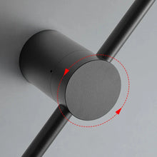 Load image into Gallery viewer, INSPIRA LIFESTYLES - Minimalist Wall Light, Modern Linear Tube LED Wall Lamp, Contemporary LED Wall Light, Sleek Linear Tube Lamp, Minimalist Wall ScModern LED Wall Lamp, Bedroom LED Lighting, Sleek Wall Light Fixture, Contemporary Bedside Lamp, Stylish Bedroom Wall Light, Energy-Efficient LED Wall Lamp, Elegant LED Reading Light, Modern Bedside Sconce, Black LED Wall Light, Bedroom Decor Lighting, Adjustable LED Wall Fixture, Cozy Bedroom Illuminationonce, Up-Down LED Wall Fixture, Black Gold Wall Light