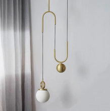 Load image into Gallery viewer, INSPIRA LIFESTYLES - Balance Pendant Chandelier - BEDROOM LIGHT, BEDSIDE LIGHT, CHANDELIER, DINING LIGHT, GLOBE LIGHT, HANGING LIGHT, LED, LIGHT, LIGHT FIXTURE, LIGHTING, LIGHTS, LIVING ROOM LIGHT, PENDANT LIGHT, SCULPTURAL LIGHT