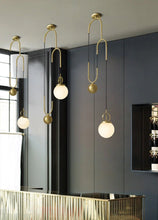 Load image into Gallery viewer, INSPIRA LIFESTYLES - Balance Pendant Chandelier - BEDROOM LIGHT, BEDSIDE LIGHT, CHANDELIER, DINING LIGHT, GLOBE LIGHT, HANGING LIGHT, LED, LIGHT, LIGHT FIXTURE, LIGHTING, LIGHTS, LIVING ROOM LIGHT, PENDANT LIGHT, SCULPTURAL LIGHT