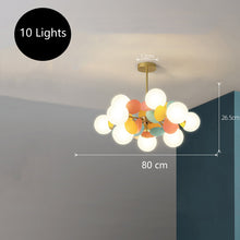 Load image into Gallery viewer, Pop-Art Molecular Chandelier