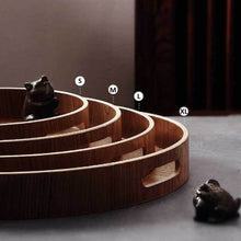 Load image into Gallery viewer, INSPIRA LIFESTYLES - Manchurian Ash Wood Trays - DECOR, DISHES, KITCHEN, ORGANISER, OVAL TRAY, PLATTER, RECTANGULAR TRAY, ROUND TRAY, SERVER, SERVING TRAY, TABLEWARE, TRAY, WOOD