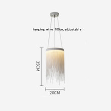 Load image into Gallery viewer, Metal Tassel Chandelier