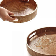 Load image into Gallery viewer, INSPIRA LIFESTYLES - Manchurian Ash Wood Trays - DECOR, DISHES, KITCHEN, ORGANISER, OVAL TRAY, PLATTER, RECTANGULAR TRAY, ROUND TRAY, SERVER, SERVING TRAY, TABLEWARE, TRAY, WOOD