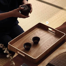Load image into Gallery viewer, INSPIRA LIFESTYLES - Manchurian Ash Wood Trays - DECOR, DISHES, KITCHEN, ORGANISER, OVAL TRAY, PLATTER, RECTANGULAR TRAY, ROUND TRAY, SERVER, SERVING TRAY, TABLEWARE, TRAY, WOOD