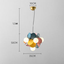 Load image into Gallery viewer, INSPIRA LIFESTYLES - Pop-art Molecular Chandelier - ART, CHANDELIER, COLORFUL, GLOBE LIGHT, LIGHT, LIGHTING, MODERN, PENDANT