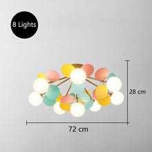 Load image into Gallery viewer, Pop-Art Molecular Chandelier