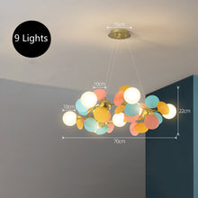 Load image into Gallery viewer, Pop-Art Molecular Chandelier