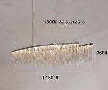 Load image into Gallery viewer, Metal Tassel Chandelier