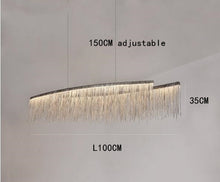 Load image into Gallery viewer, Metal Tassel Chandelier