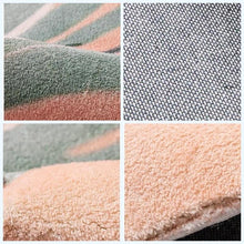 Load image into Gallery viewer, INSPIRA LIFESTYLES - Abstract Faces Round Area Rug - ACCENT RUG, AREA RUG, BEDROOM CARPET, CARPET, COMMERCIAL, DINING ROOM CARPET, FLOOR MAT, HOTEL CARPET, LIVING ROOM CARPET, OFFICE CARPET, PILE CARPET, PINK, RUG, SALMON, WOVEN RUG