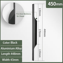 Load image into Gallery viewer, INSPIRA LIFESTYLES - Jet Long Pull Handles - BATHROOM PULLS, CABINET HARDWARE, CABINET PULL, CABINET PULLS, CLOSET PULL, DECORATIVE PULL, DOOR HARDWARE, DOOR PULL, DOOR PULLS, DRAWER PULL, DRAWER PULLS, FURNITURE PULL, HARDWARE, KITCHEN PULLS, LONG DOOR PULLS, LONG DRAWER PULLS, LONG PULL HANDLES, METAL HARDWARE, PULLS, SLIDING DOOR HARDWARE