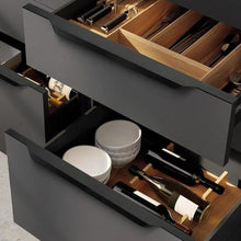 Load image into Gallery viewer, INSPIRA LIFESTYLES - Jet Long Pull Handles - BATHROOM PULLS, CABINET HARDWARE, CABINET PULL, CABINET PULLS, CLOSET PULL, DECORATIVE PULL, DOOR HARDWARE, DOOR PULL, DOOR PULLS, DRAWER PULL, DRAWER PULLS, FURNITURE PULL, HARDWARE, KITCHEN PULLS, LONG DOOR PULLS, LONG DRAWER PULLS, LONG PULL HANDLES, METAL HARDWARE, PULLS, SLIDING DOOR HARDWARE