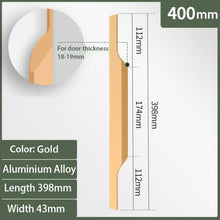 Load image into Gallery viewer, INSPIRA LIFESTYLES - Jet Long Pull Handles - BATHROOM PULLS, CABINET HARDWARE, CABINET PULL, CABINET PULLS, CLOSET PULL, DECORATIVE PULL, DOOR HARDWARE, DOOR PULL, DOOR PULLS, DRAWER PULL, DRAWER PULLS, FURNITURE PULL, HARDWARE, KITCHEN PULLS, LONG DOOR PULLS, LONG DRAWER PULLS, LONG PULL HANDLES, METAL HARDWARE, PULLS, SLIDING DOOR HARDWARE