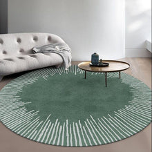 Load image into Gallery viewer, INSPIRA LIFESTYLES - Iris Round Area Rug - ACCENT RUG, AREA RUG, BEDROOM CARPET, BEDROOM RUG, DINING ROOM CARPET, DINING ROOM RUG, FLOOR COVERING, FLOOR MAT, HOTEL CARPET, LIVING ROOM CARPET, LIVING ROOM RUG, MODERN RUG, PILE CARPET, POLYESTER RUG, RUG, RUGS, WOVEN RUG