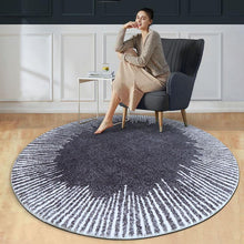 Load image into Gallery viewer, INSPIRA LIFESTYLES - Iris Round Area Rug - ACCENT RUG, AREA RUG, BEDROOM CARPET, BEDROOM RUG, DINING ROOM CARPET, DINING ROOM RUG, FLOOR COVERING, FLOOR MAT, HOTEL CARPET, LIVING ROOM CARPET, LIVING ROOM RUG, MODERN RUG, PILE CARPET, POLYESTER RUG, RUG, RUGS, WOVEN RUG