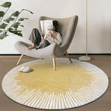 Load image into Gallery viewer, INSPIRA LIFESTYLES - Iris Round Area Rug - ACCENT RUG, AREA RUG, BEDROOM CARPET, BEDROOM RUG, DINING ROOM CARPET, DINING ROOM RUG, FLOOR COVERING, FLOOR MAT, HOTEL CARPET, LIVING ROOM CARPET, LIVING ROOM RUG, MODERN RUG, PILE CARPET, POLYESTER RUG, RUG, RUGS, WOVEN RUG