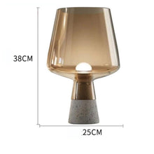 Load image into Gallery viewer, Vision Cement Table Lamp - INSPIRA LIFESTYLES