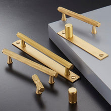 Load image into Gallery viewer, INSPIRA LIFESTYLES - Marc Knob & Pull Handles - BRASS HARDWARE, CABINET HARDWARE, CABINET PULL, CLOSET PULL, DOOR PULL, DOOR PULLS, DRAWER PULL, DRAWER PULLS, FURNITURE HANDLES, FURNITURE KNOBS, HARDWARE, KNOBS, PULLS