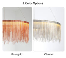 Load image into Gallery viewer, Metal Tassel Chandelier
