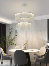 Load image into Gallery viewer, Metal Tassel Chandelier