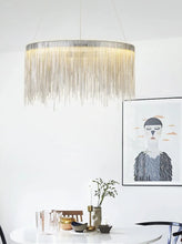 Load image into Gallery viewer, Metal Tassel Chandelier