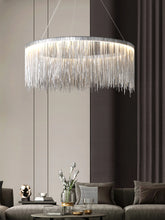 Load image into Gallery viewer, Metal Tassel Chandelier