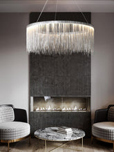 Load image into Gallery viewer, Metal Tassel Chandelier