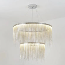 Load image into Gallery viewer, Metal Tassel Chandelier