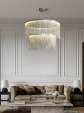 Load image into Gallery viewer, Metal Tassel Chandelier