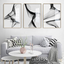 Load image into Gallery viewer, INSPIRA LIFESTYLES - Skein Photo Series - ABSTRACT ART, ABSTRACT PHOTOGRAPHY, ART FOR WALLS, B&W PHOTO, BLACK & WHITE PHOTOGRAPHY, BLACK AND WHITE ART, CANVAS ART, CANVAS PRINTS, MINIMALIST PHOTOGRAPHY, MODERN ART, MODERN PHOTOGRAPHY, PHOTOGRAPHIC SERIES, PHOTOGRAPHY, WALL ART