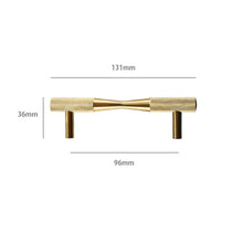 Load image into Gallery viewer, INSPIRA LIFESTYLES - Beau Pull Handles - BATHROOM PULLS, BRASS HARDWARE, CABINET HARDWARE, CABINET PULL, CLOSET PULL, DOOR PULL, DOOR PULLS, DRAWER PULL, FURNITURE HANDLES, FURNITURE KNOBS, HARDWARE, KITCHEN PULLS, KNOBS, PULLS