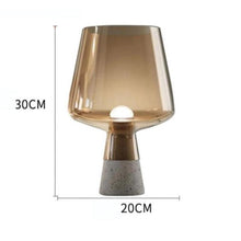 Load image into Gallery viewer, Vision Cement Table Lamp - INSPIRA LIFESTYLES