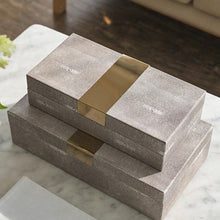 Load image into Gallery viewer, INSPIRA LIFESTYLES - Tessere Amenity Box - ACCESSORIES, AMENITIES BOX, AMENITIES TRAY, DECOR, DECORATIVE TRAY, HOME DECOR, JEWELRY BOX, ORGANIZER, STORAGE BOX