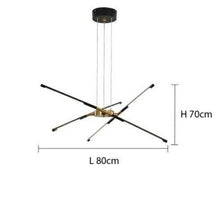 Load image into Gallery viewer, INSPIRA LIFESTYLES - Tubular Mobile Chandelier - ACCENT LIGHT, BRANCH LIGHT, CHANDELIER, DINING LIGHT, HANGING LIGHT, LED LIGHT, LIGHT, LIGHT FIXTURE, LIGHTING, MINIMALIST CHANDELIER, MOBILE CHANDELIER, MODERN CHANDELIER, MODERN LIGHT, PENDANT LIGHT, SCULPTURAL LIGHT, SPUTNIK LIGHT