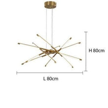 Load image into Gallery viewer, INSPIRA LIFESTYLES - Tubular Mobile Chandelier - ACCENT LIGHT, BRANCH LIGHT, CHANDELIER, DINING LIGHT, HANGING LIGHT, LED LIGHT, LIGHT, LIGHT FIXTURE, LIGHTING, MINIMALIST CHANDELIER, MOBILE CHANDELIER, MODERN CHANDELIER, MODERN LIGHT, PENDANT LIGHT, SCULPTURAL LIGHT, SPUTNIK LIGHT