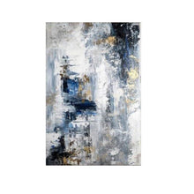 Load image into Gallery viewer, INSPIRA LIFESTYLES - Avanti Series: A.1 Contemporary Oil Painting - ABSTRACT ART, ART, ART SERIES, BLUE GRAY PAINTING, CANVAS ART, CONTEMPORARY ART, COORDINATED ART, FRAMED ART, HANGING ART, LARGE PAINTING, LARGE SCALE ART, MODERN ART, OIL PAINTING, PAINT SERIES, PAINTING, UNFRAMED ART, WALL ART